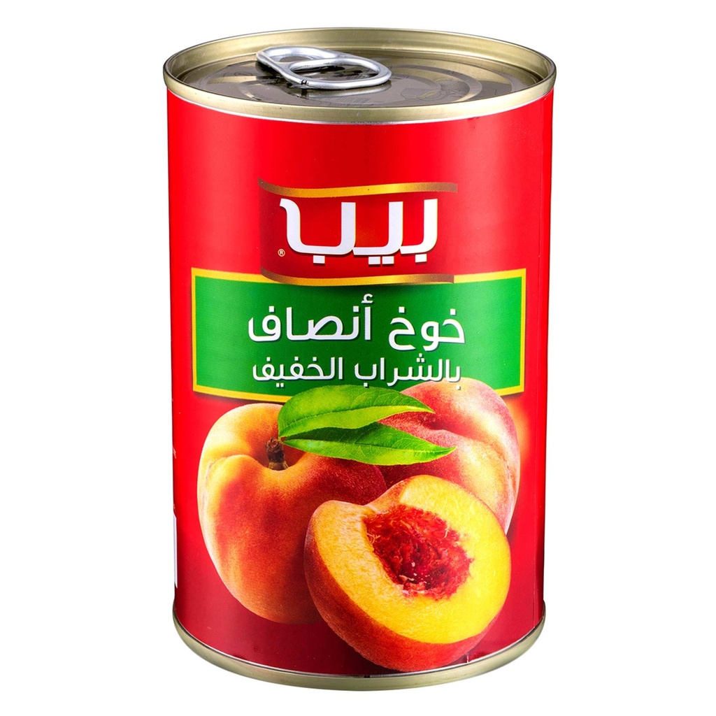 خوخ انصاف معلبه بيب 425ج - صورة 3