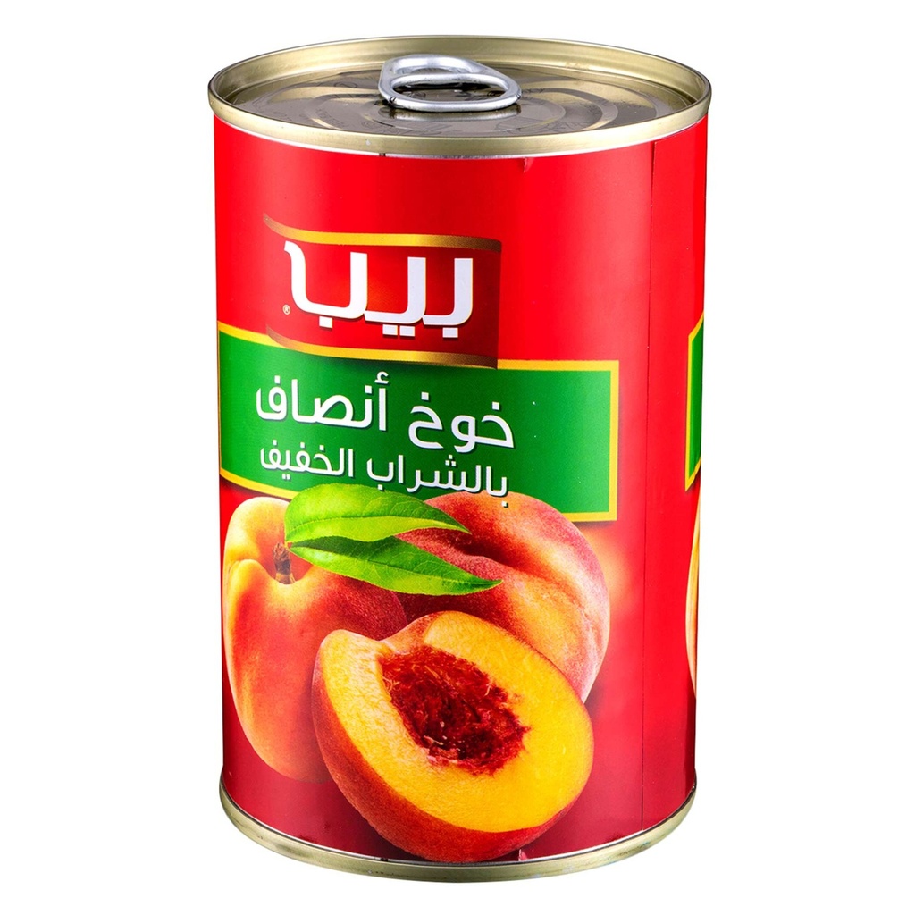 خوخ انصاف معلبه بيب 425ج - صورة 4