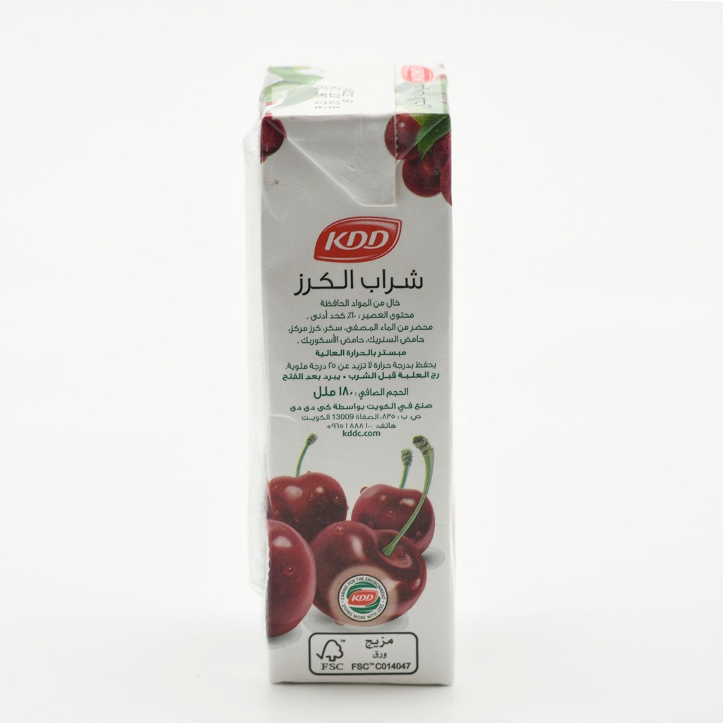 عصير كرز 180مل kdd - صورة 2