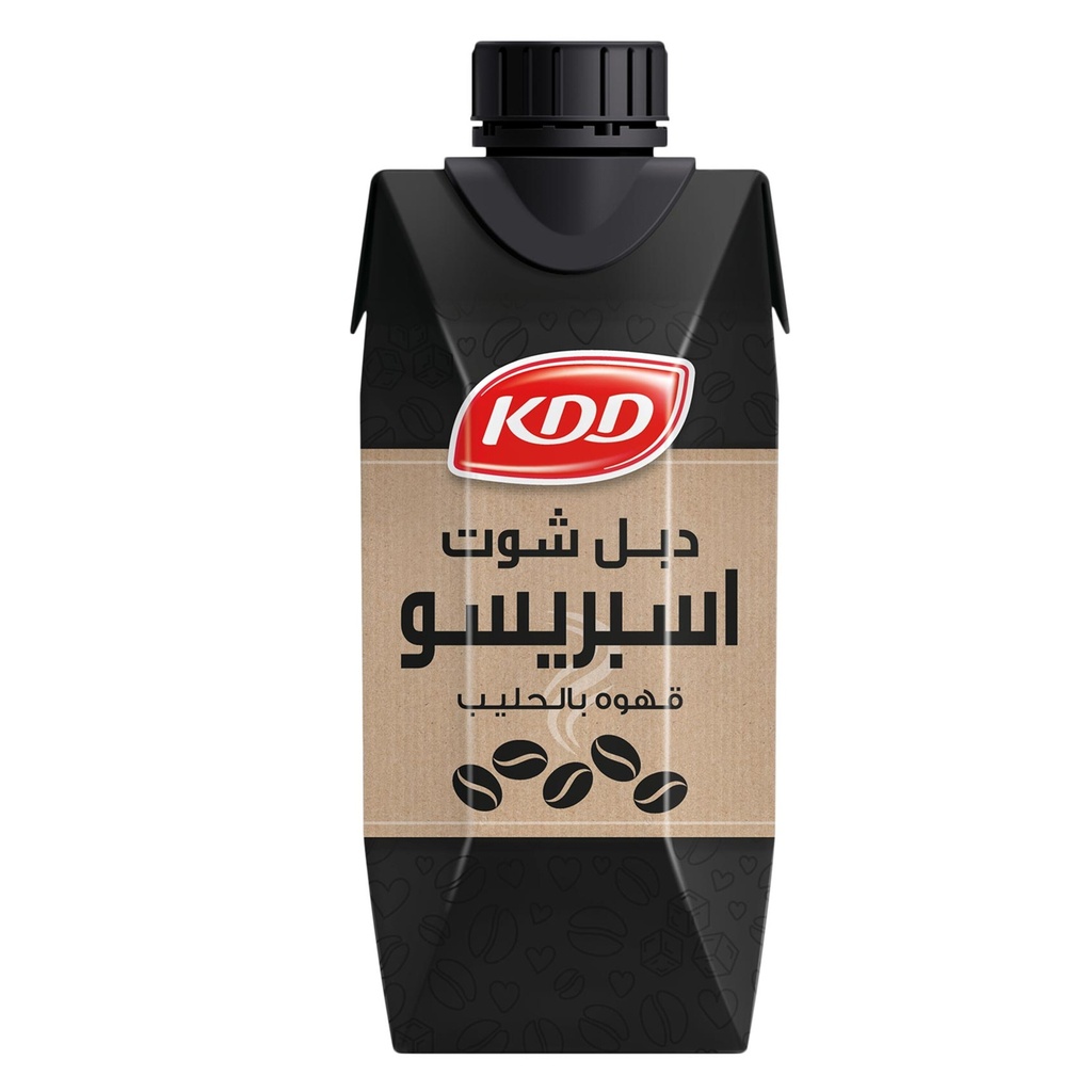 دبل شوت اسبريسو قهوة 250 مل kdd - صورة 2