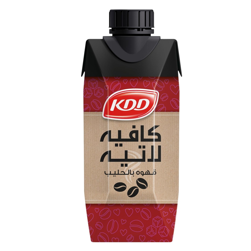 كفي لاتية قهوة بالحليب 250 مل kdd - صورة 2