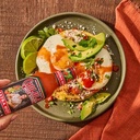 Cholula Hot Sauce, Extra Hot, Product of Mexico, Blend of Arbol & Piquin Peppers for Bringing Extra Hot Heat to Tacos, Eggs, Pizza and More, 5 Fl Oz