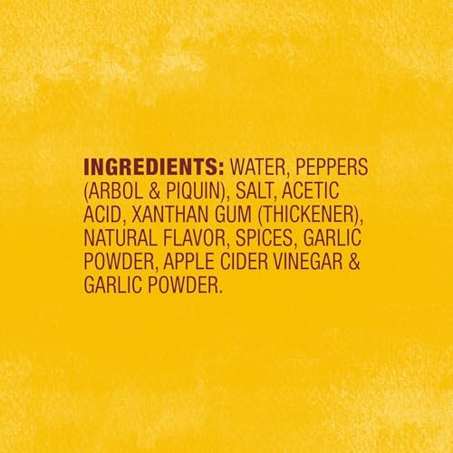 Cholula Hot Sauce, Extra Hot, Product of Mexico, Blend of Arbol & Piquin Peppers for Bringing Extra Hot Heat to Tacos, Eggs, Pizza and More, 5 Fl Oz