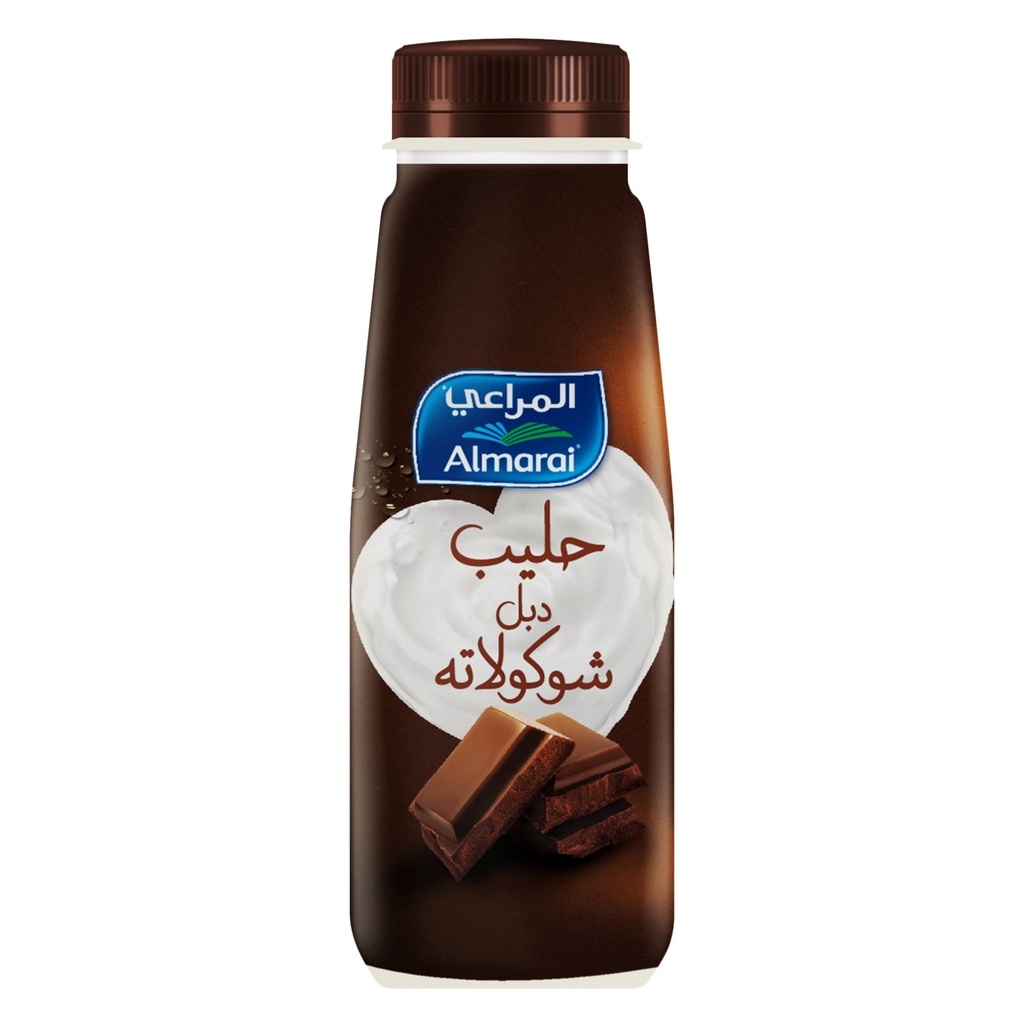 حليب المراعي بنكهة دبل شوكو 225مل