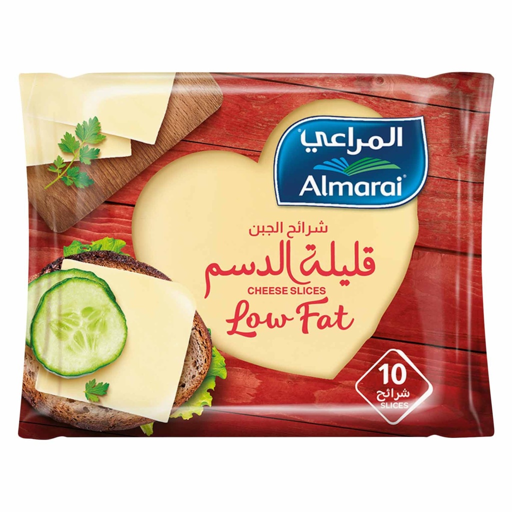 شرائح الشيدر قليلة الدسم 200  جم