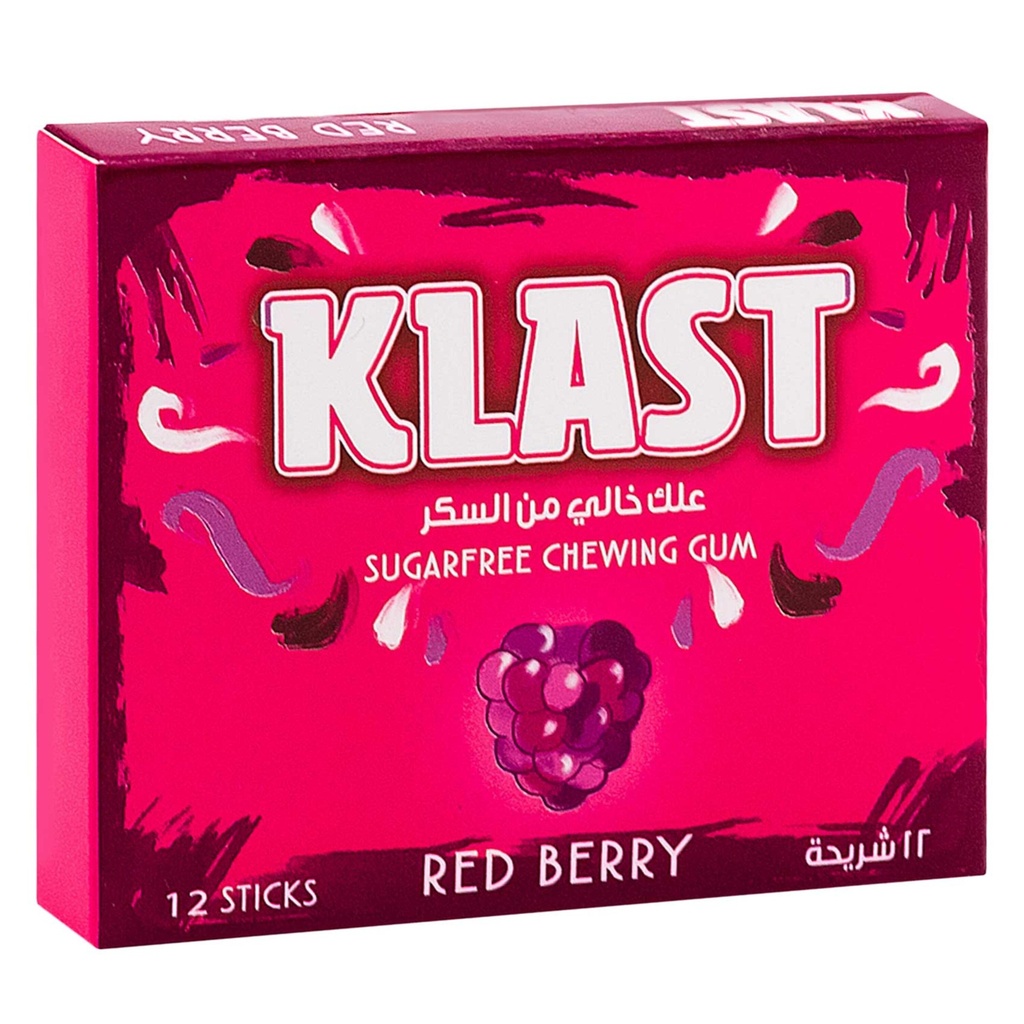 علك كلاست توت احمر