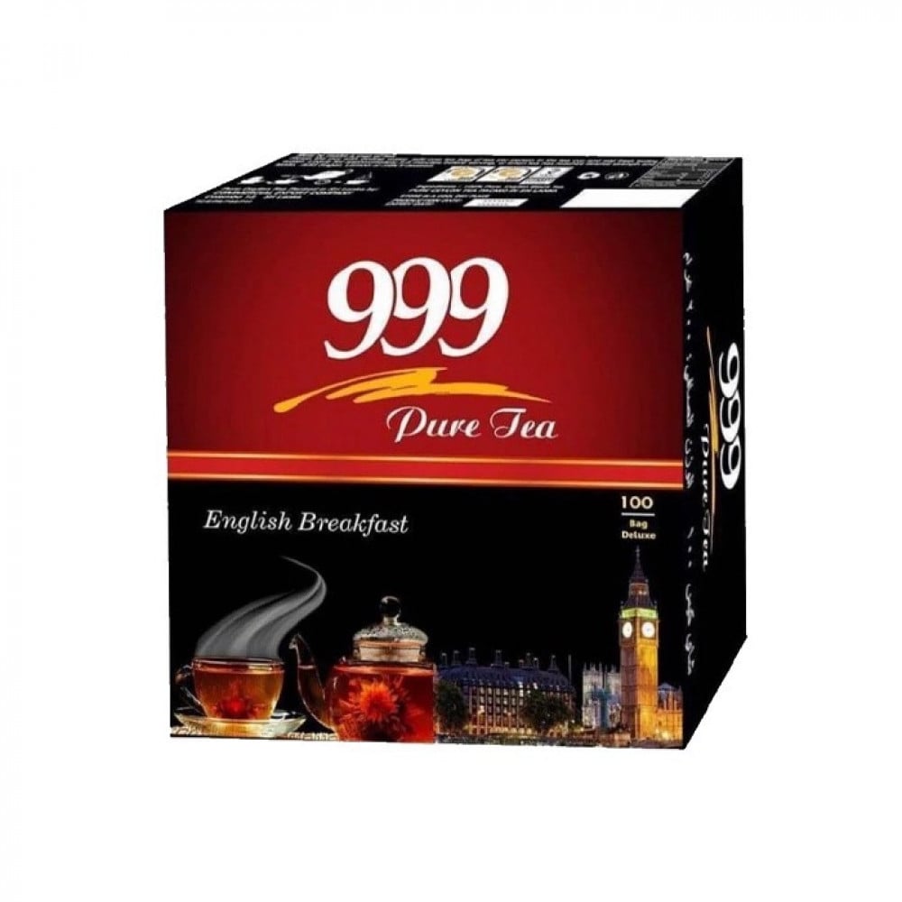 شاي 999  انجليزي 100  كيس