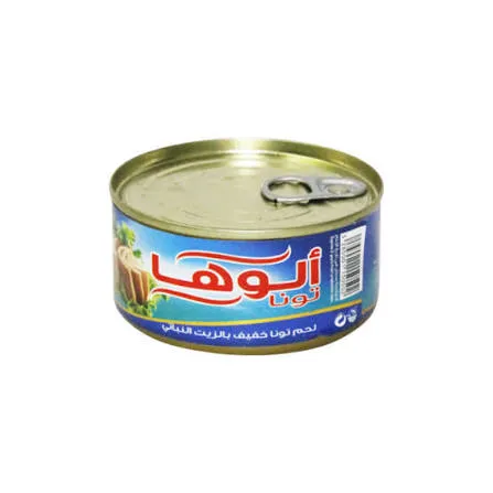 تونا الوها خفيف زيت نباتي 100  جم