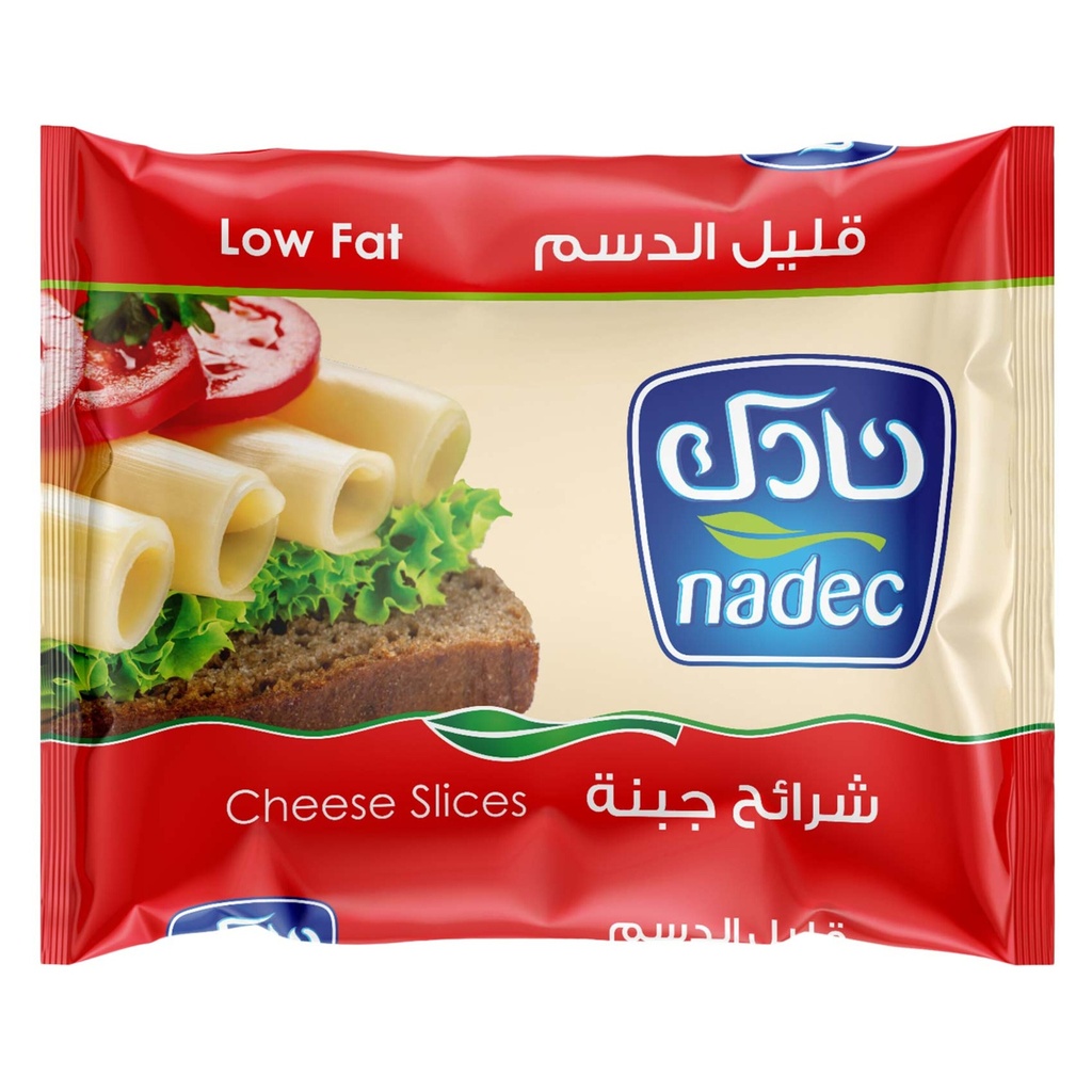 جبنة نادك شرائح قليل دسم 200جم