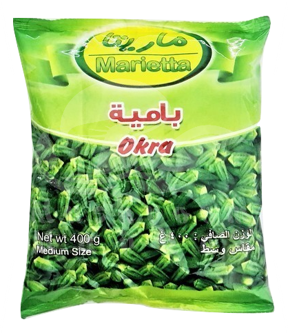 بامية وسط ماريتا 400  جم