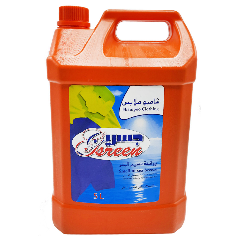 جسرين شامبو ملابس 5 لتر نسيم البحر