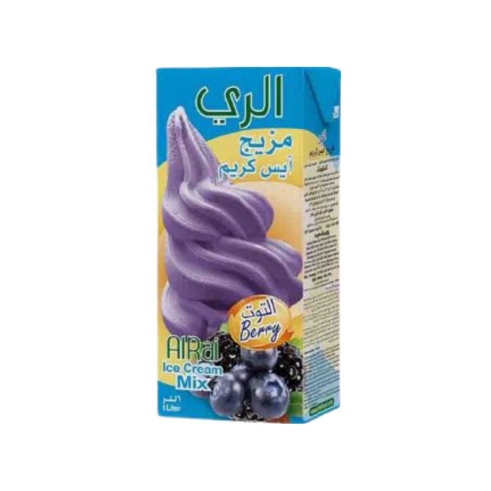 ايس كريم الري توت اسود 120  مل