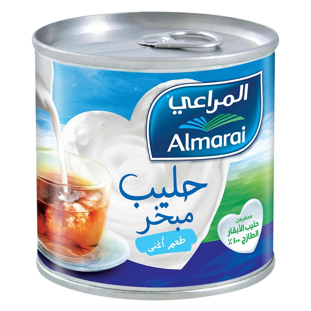 حليب مبخر كامل الدسم المراعي 170جم
