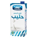 السعودية حليب كامل الدسم 1 لتر