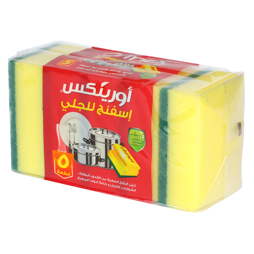 اسفنج للجلي أورينكس 3/24  حبة