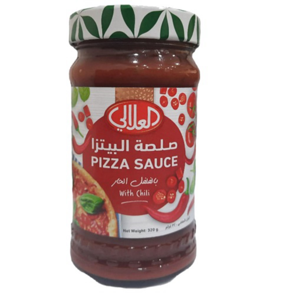 العلالي صلصة البيتزا بالفلفل الحار 320  جم
