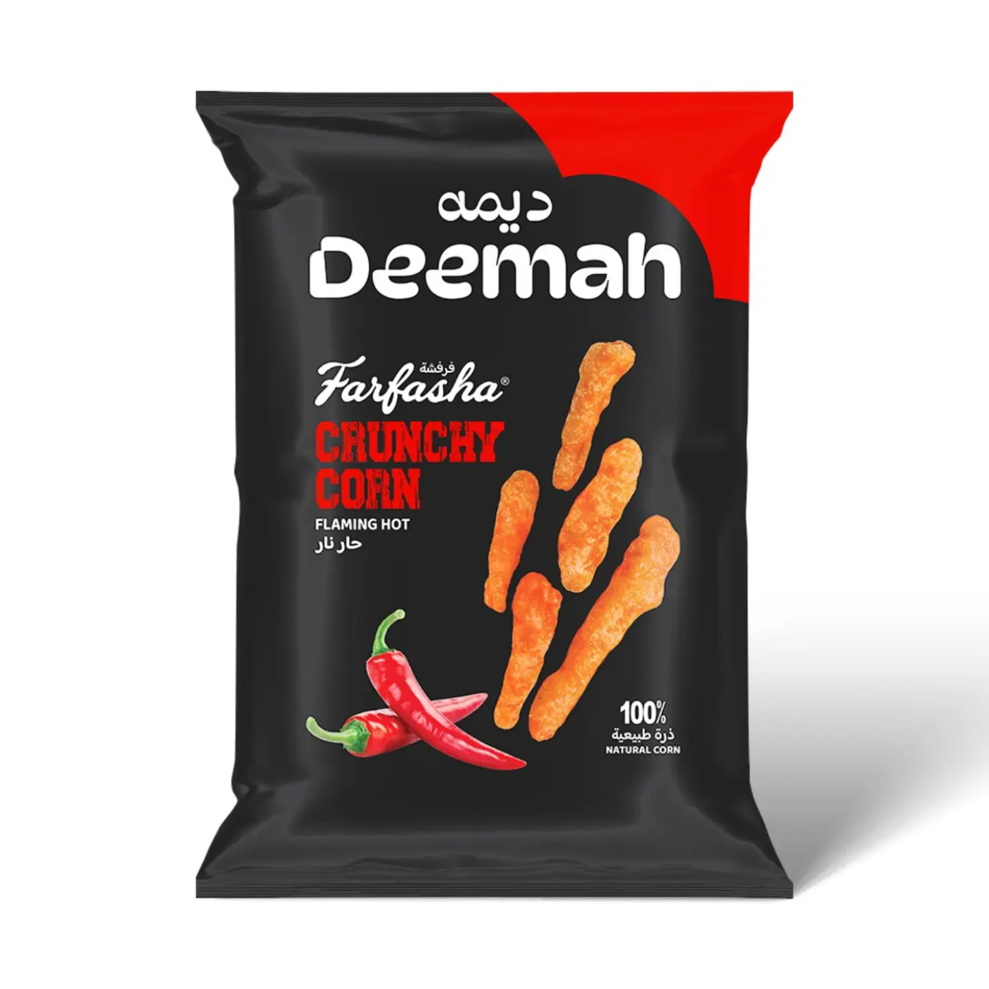 اصابع ذرة كرانشي شطه حارة