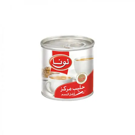 حليب لونا مبخر كامل الدسم 170  مل