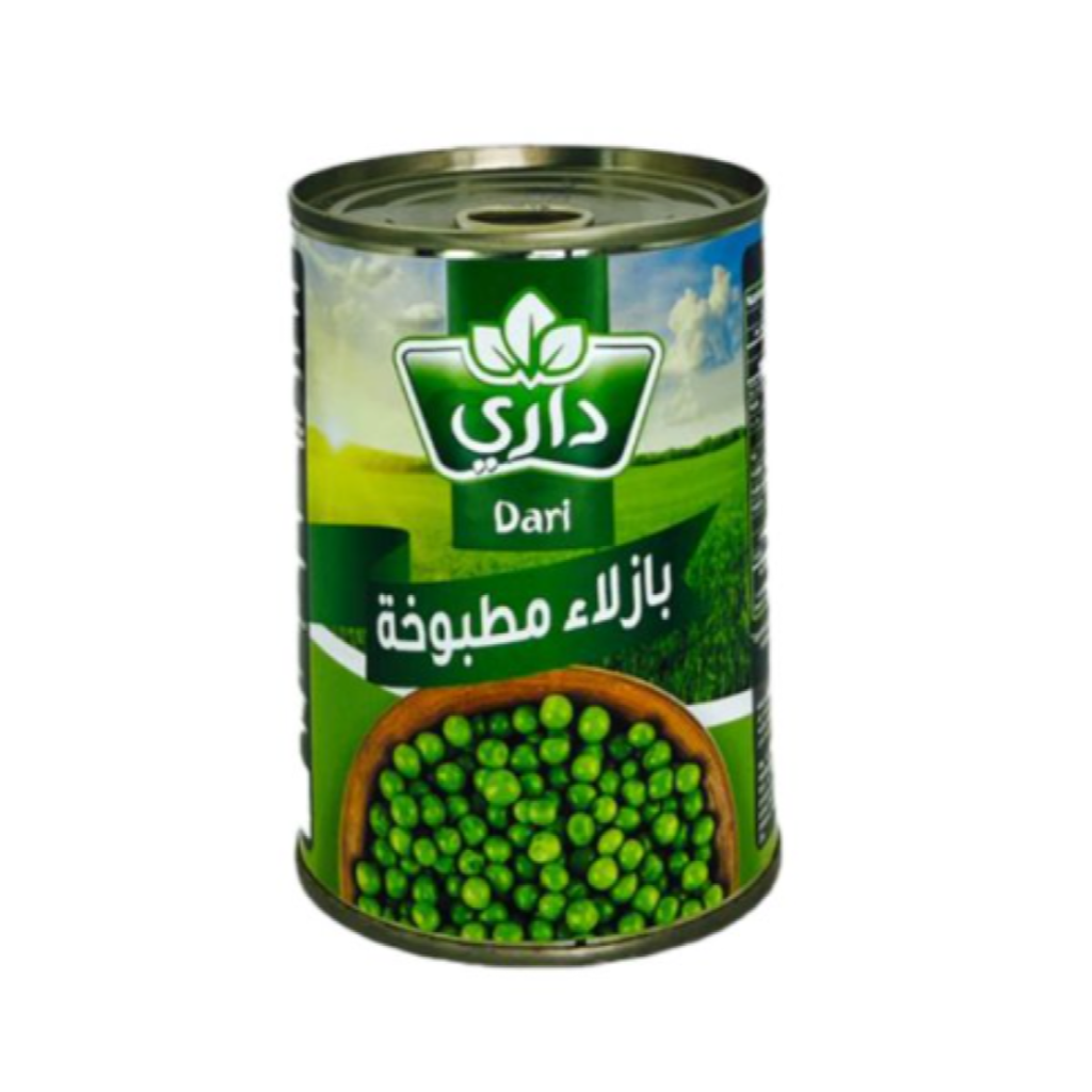 بازلاء خضراء داري مطبوخة 400