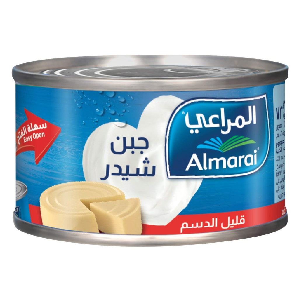 جبن شيدر 56  جم قليل الدسم المراعي