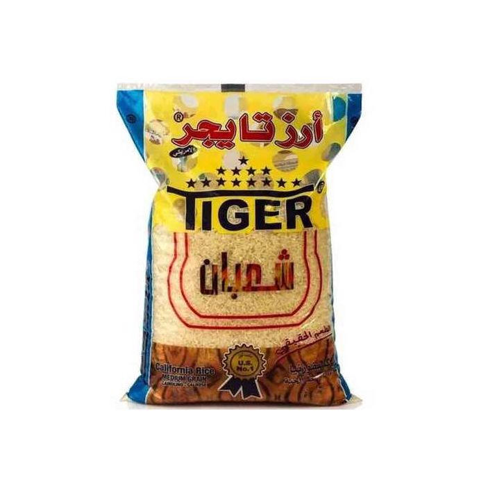 ارز تايجر كالورز شعبان 800  جم