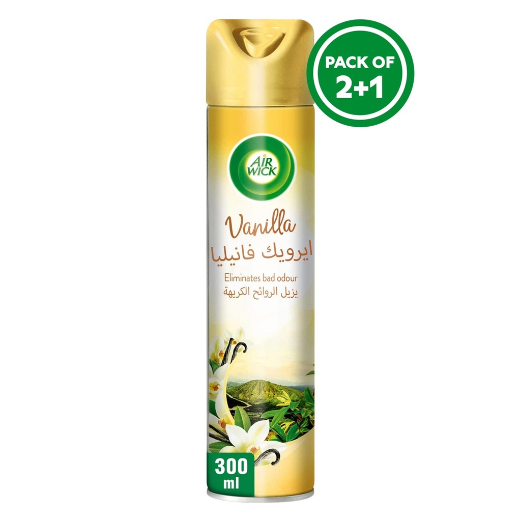 ايرويك سبري 300  ملى فانيليا عرض 2+1