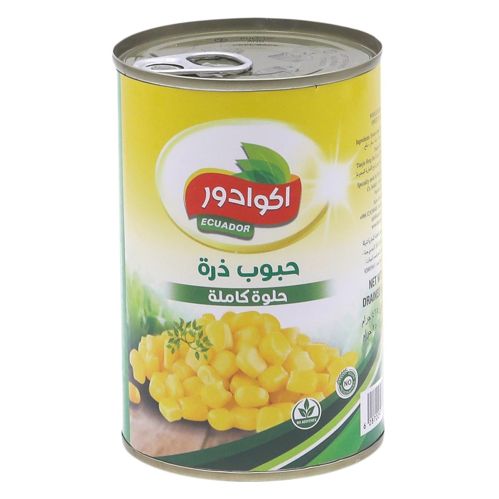 حبوب الذرة الكاملة اكوادور 425  جم