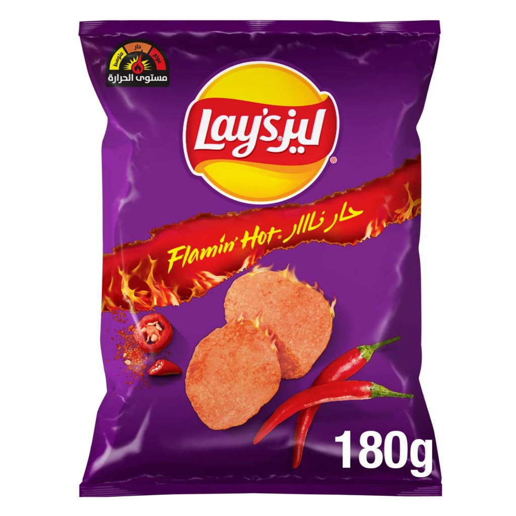 ليز حار نار 165جم
