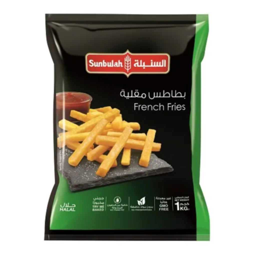 بطاطس السنبلة للقلي 7مم 1كجم