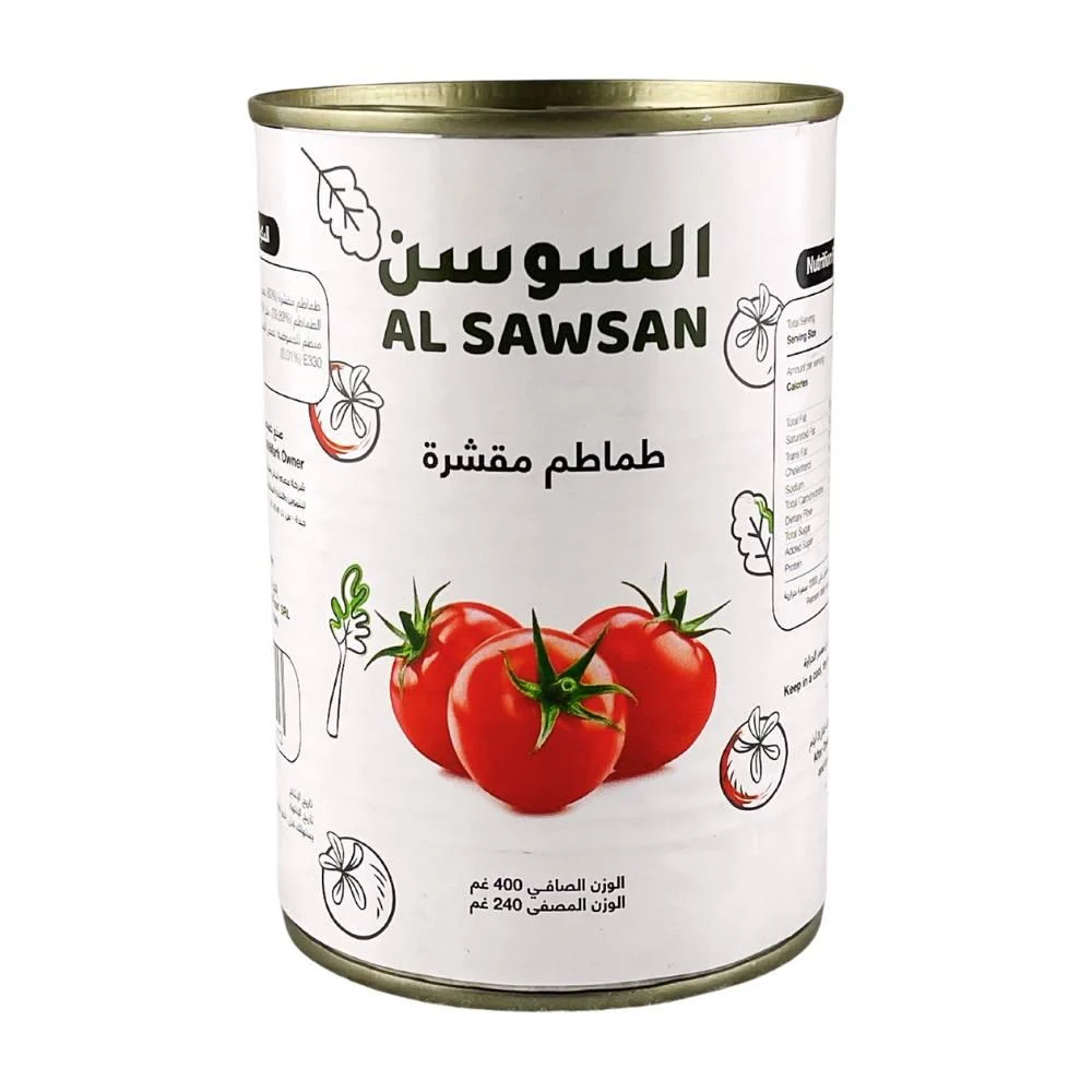 طماطم مقشرة السوسن 400  جم