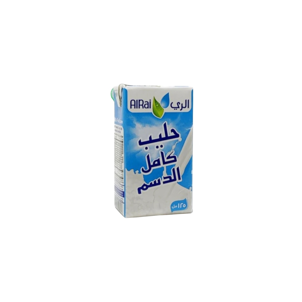 الري حليب كامل الدسم 125  مل