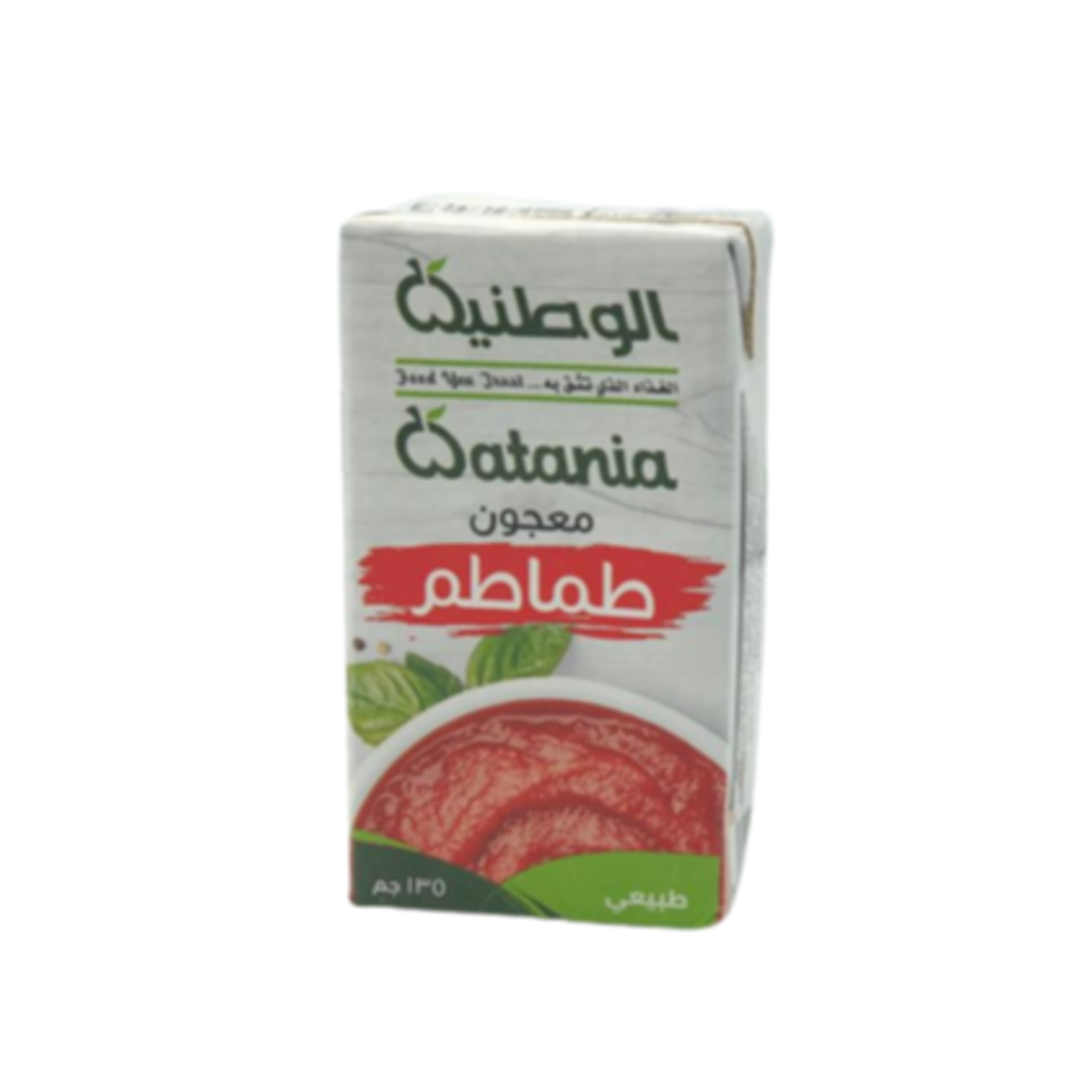 معجون طماطم طبيعي الوطنية 135  جرام
