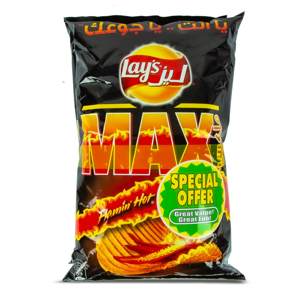 ليز ماكس فلفل حار مكسيكي 45جم