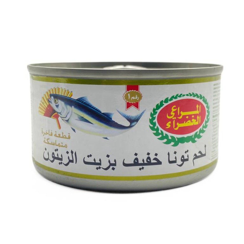 المراعي الخضراء تونا بزيت الزيتون 160جم