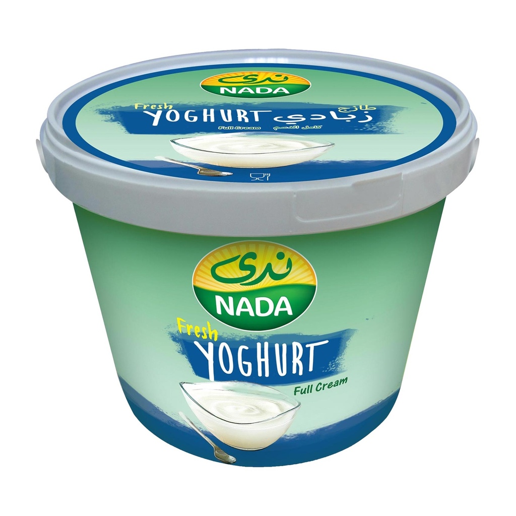 زبادي كامل الدسم 1 ك ندي