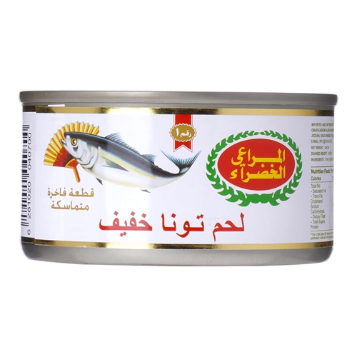 المراعي الخضراء تونا لايت ميت 185جم