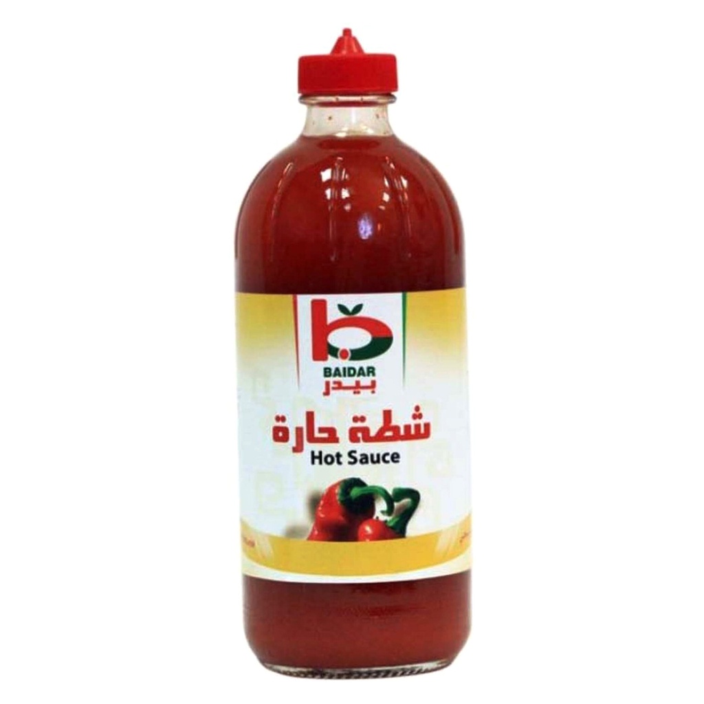 بيدر شطة حار زجاج كبير 473  مل
