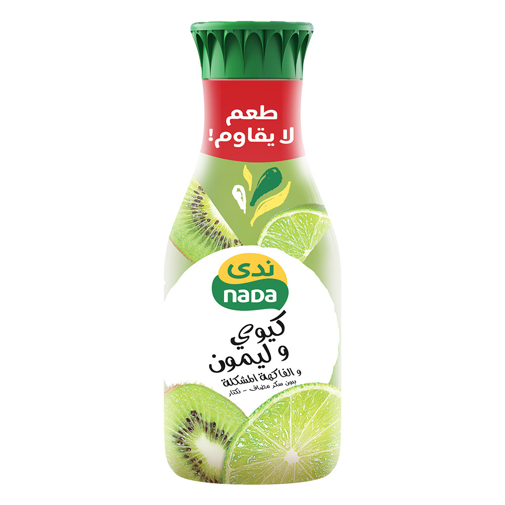 عصير نكتار الكيوي والليمون ندي 1.3  لتر