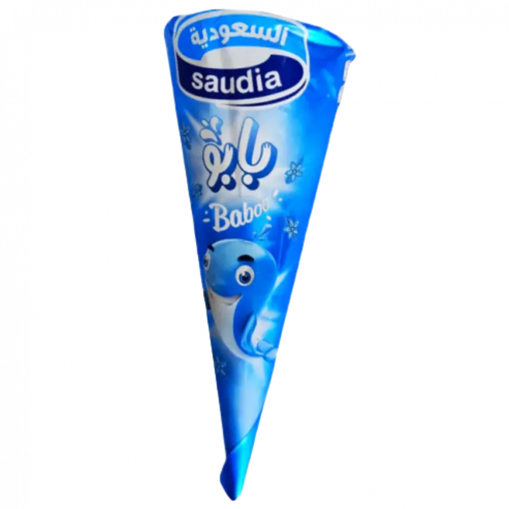 اءيس كريم السعوديه بابو فانيلا 24*110 مل