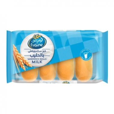 خبز ساندويتش بالحليب لوزين
