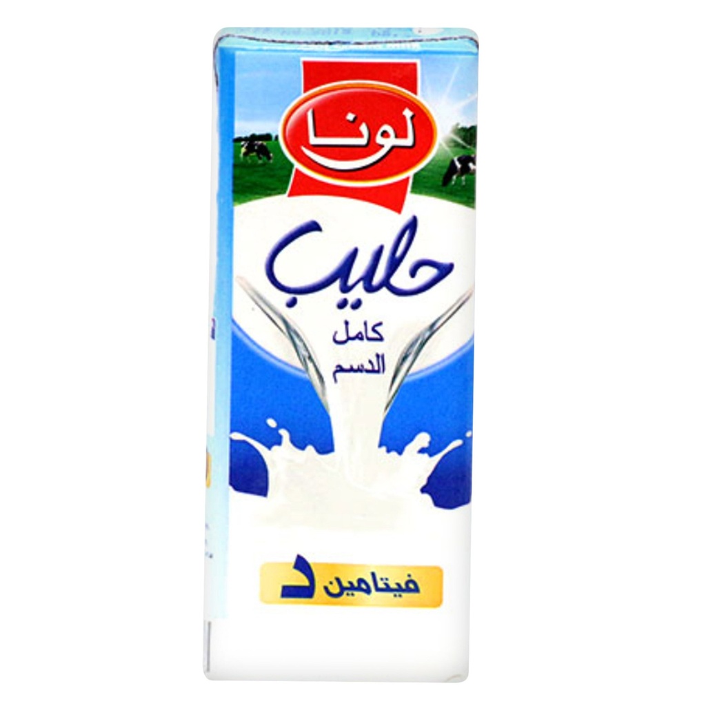 لونا حليب كامل الدسم - 200  مل