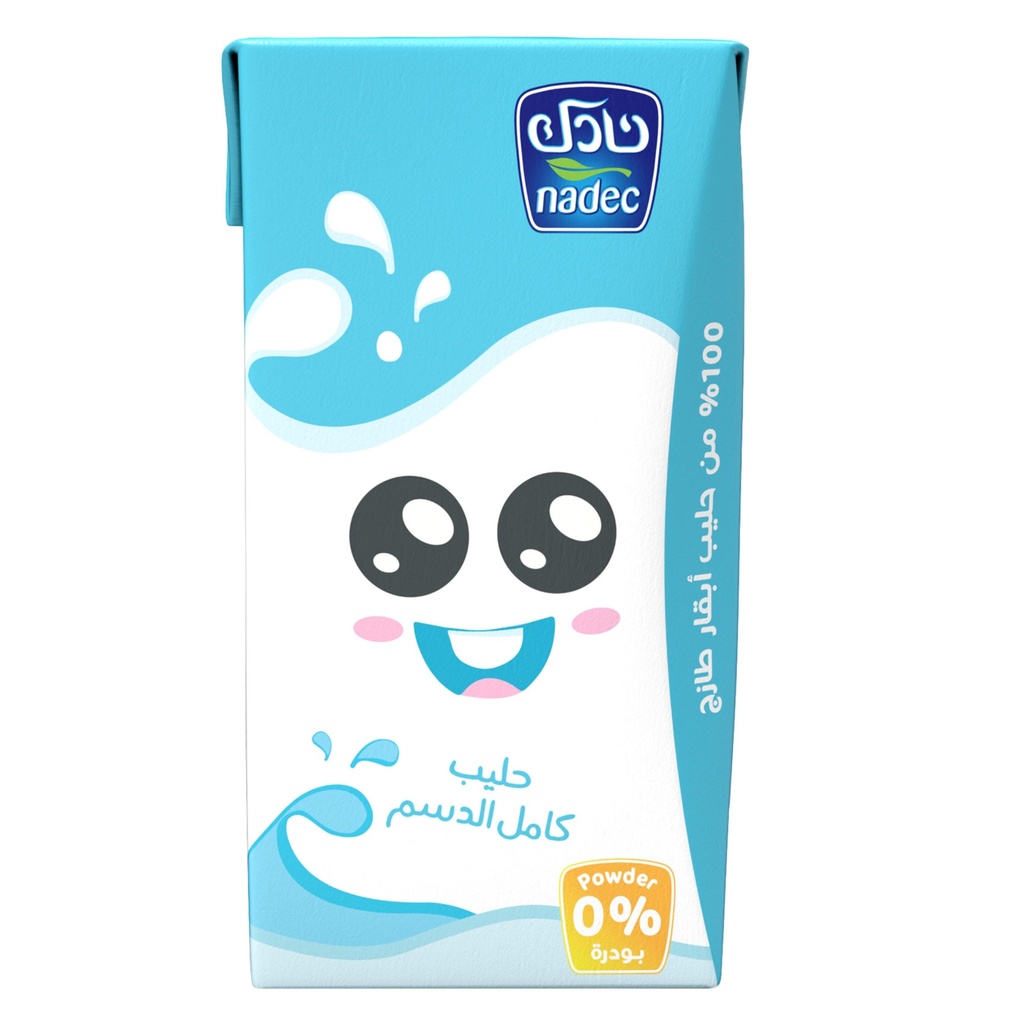 حليب نادك كامل الدسم 125  مل