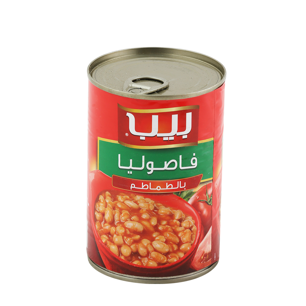 فاصوليا بالطماطم سهل الفتح بيب 400ج