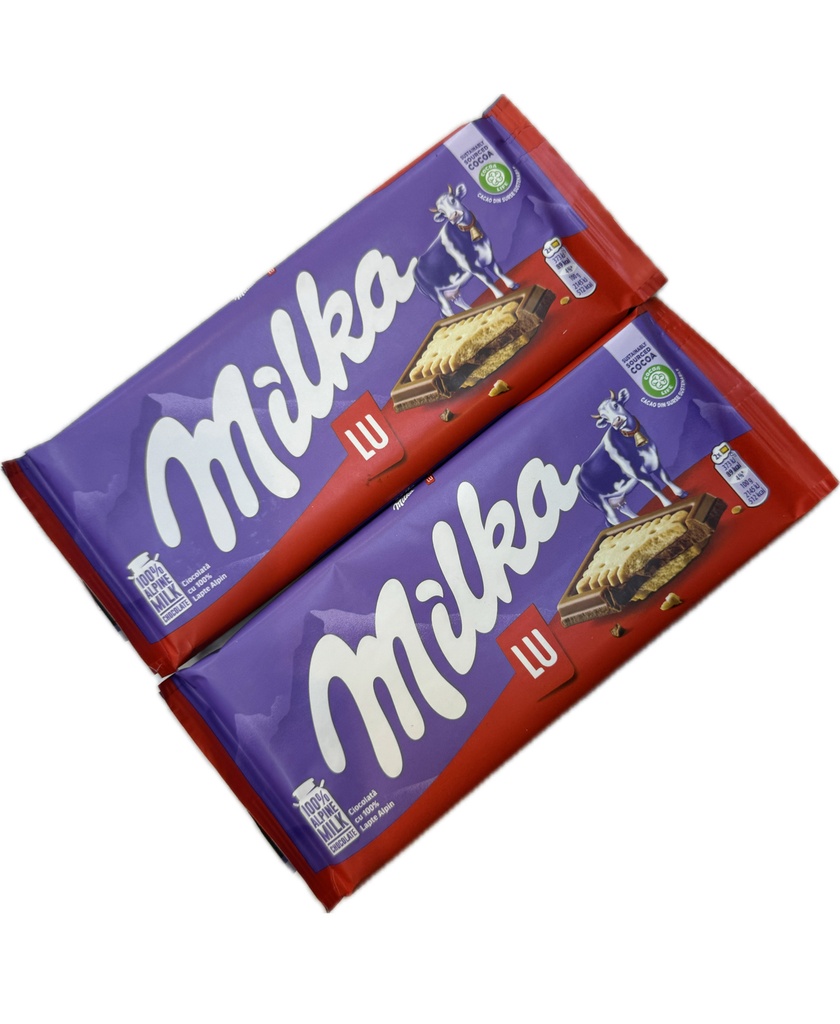 ميلكا الواح سادة 100  غم