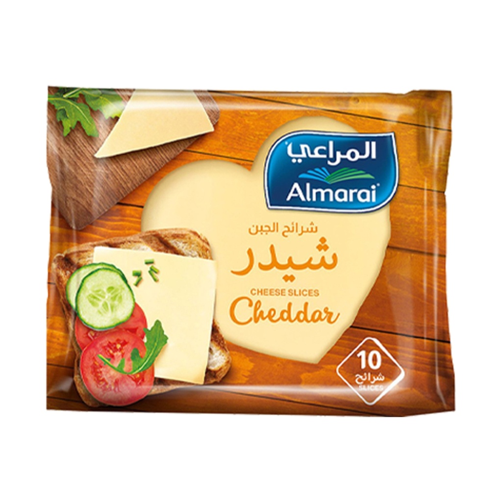 شرائح شيدر المراعي 200جم
