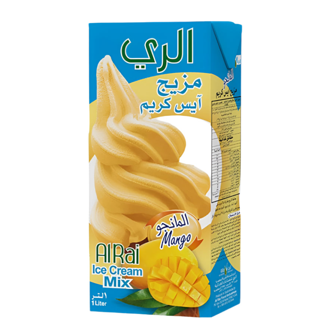 الري خليط ايس كريم مانجو 1 لتر
