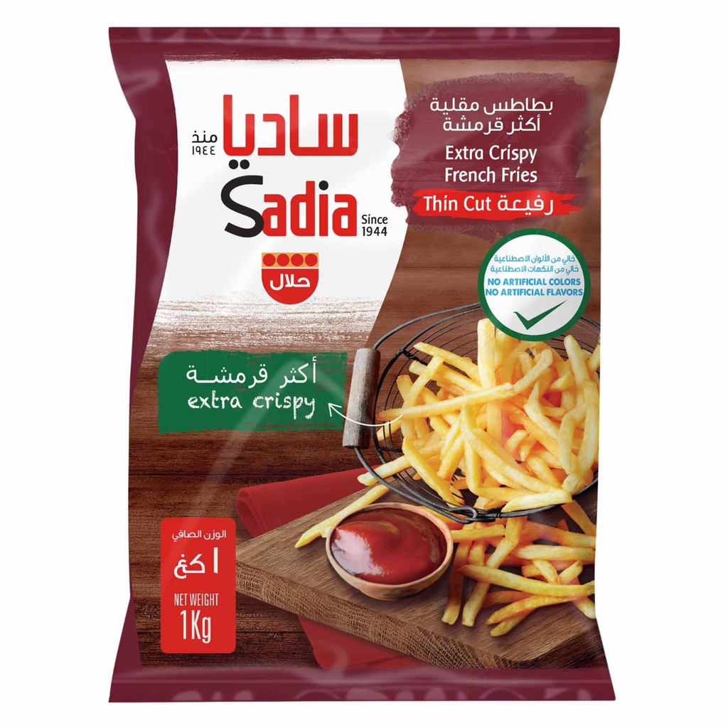 بطاطس اكثر قرمشة 1  ك 6*6  ساديا
