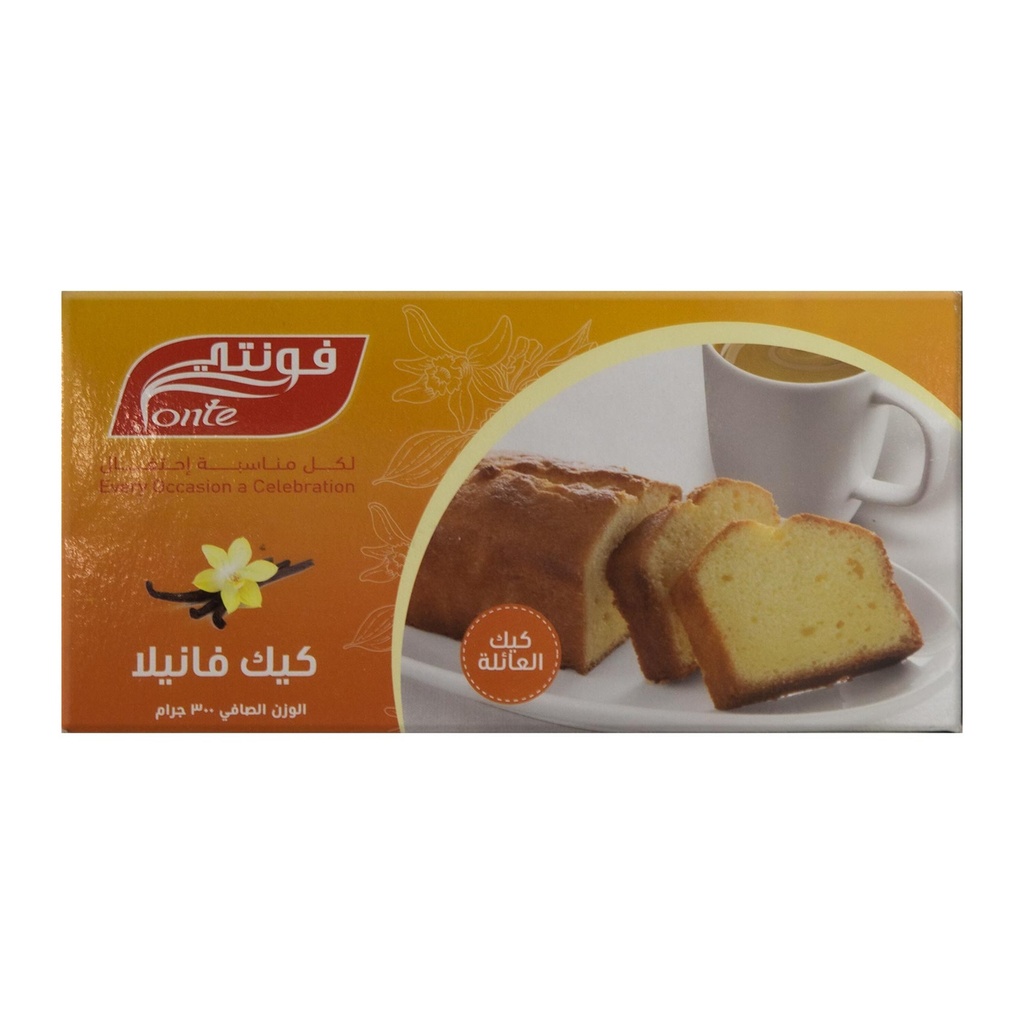 فونتي كيك العائلة بالفانيلا 300  غم