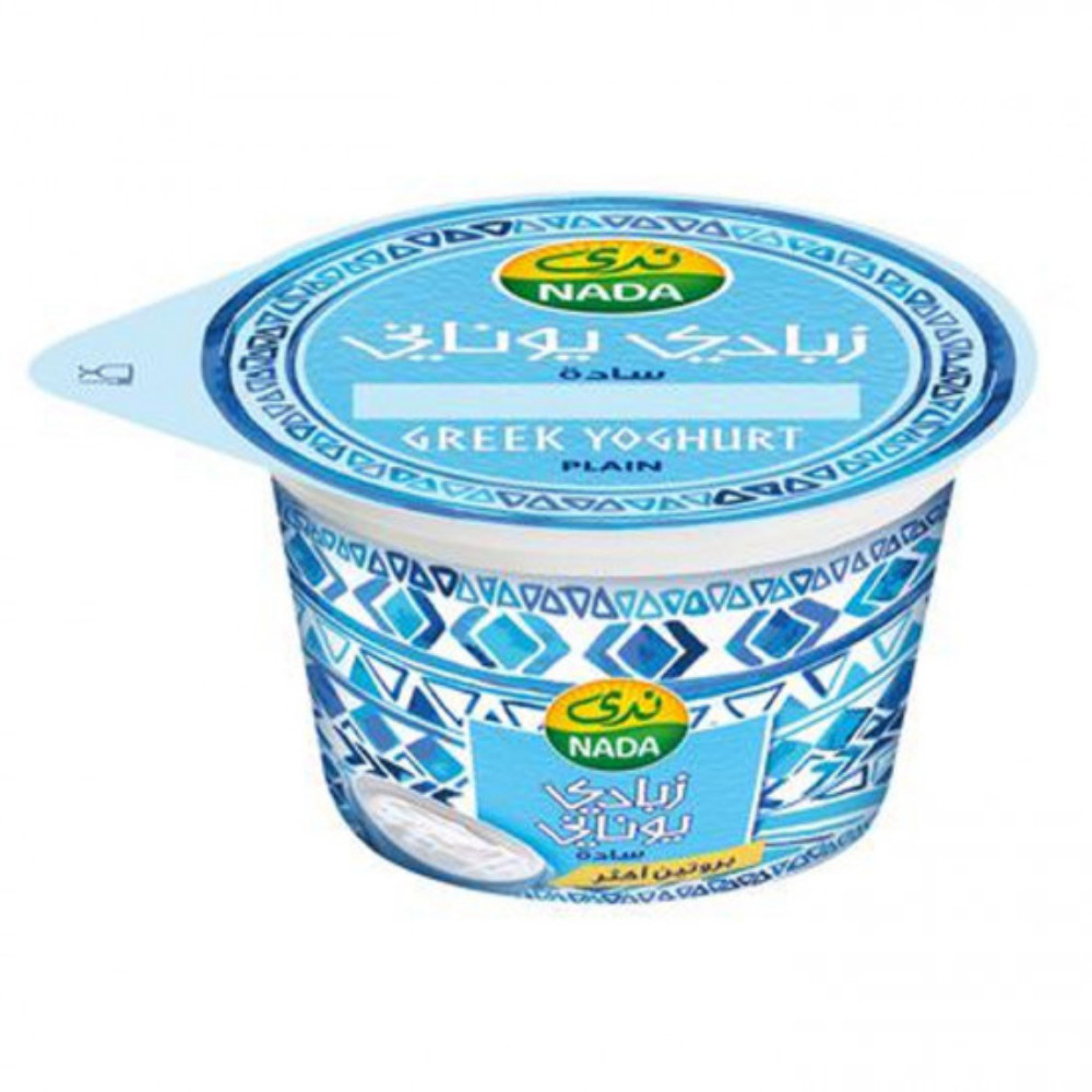 ندى زبادي يوناني سادة 160جم *3