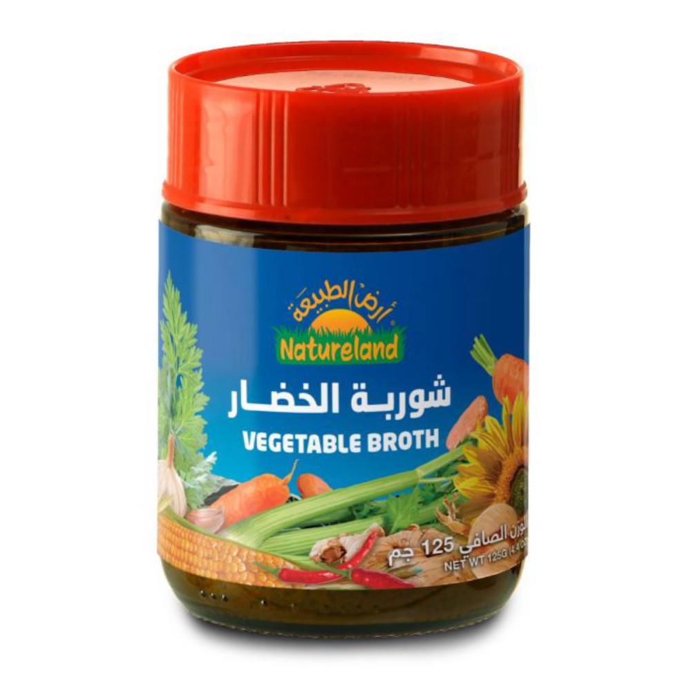 شوربة الخضار بدون خميرة 125  جم - عضوى